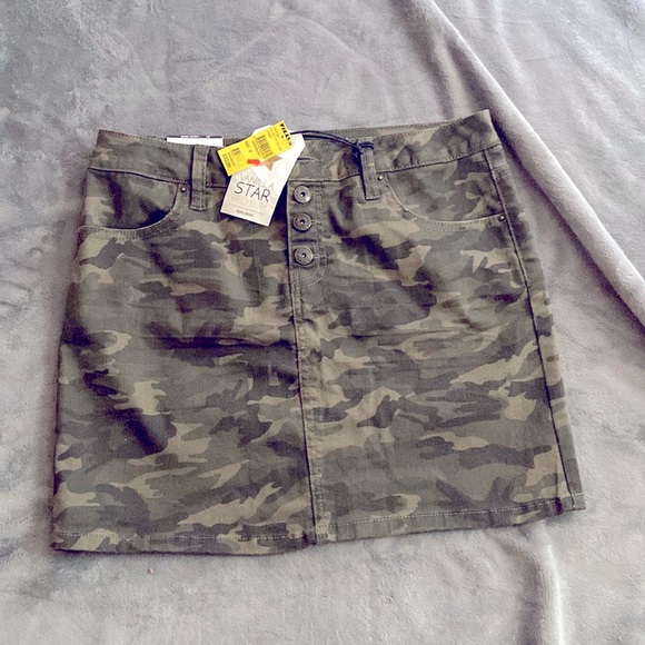 Vanilla Star Other - Vanilla Star Girls Camo Mini Skirt